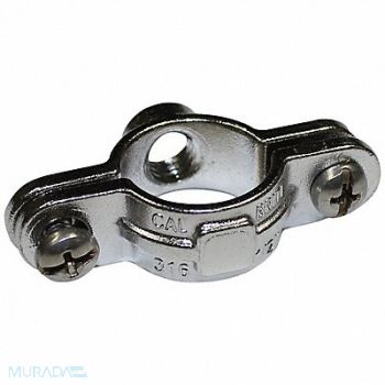 CALBRITE Conduit Clamp SS Overall L 6.830in, 36HX37