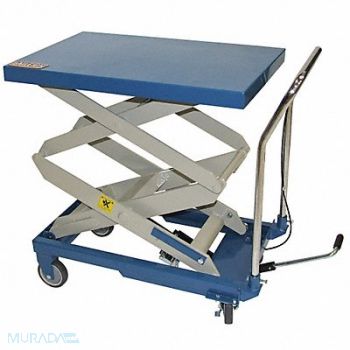 BAILEIGH INDUSTRIAL Scissor Lift Cart 14-7/64In H Steel, 31XU06