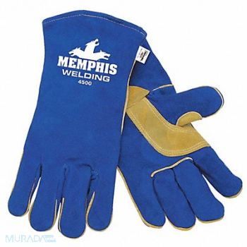 MCR SAFETY Welding Gloves Stick L/9 PR, 115R44