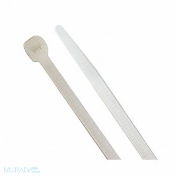 POWER FIRST Cable Tie 7.9 in Natural PK100, 36J133