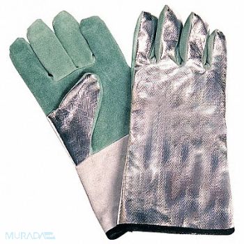 STEEL GRIP Aluminized Gloves 450F 18 PR, 36J746