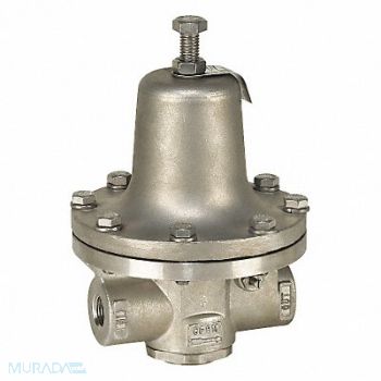 WATTS Steam Pressure Regulator 1/2in 3-15psi, 36JA97