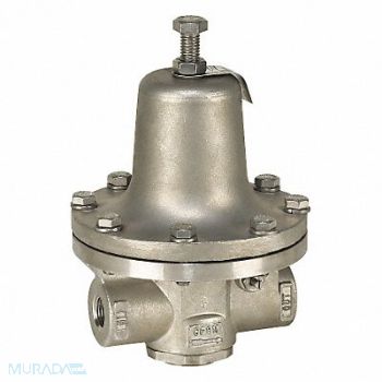 WATTS Steam Pressure Regulator 1/2in 30-140psi, 36JA99