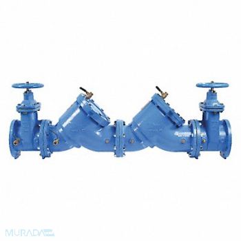 WATTS DoubleCheckValve W709 2-1/2in NRSShutoff, 36JC53