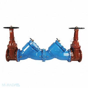 WATTS Double Check Valve W709 4in 22-3/4inH, 36JC61