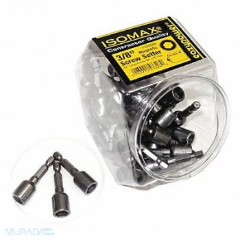 EAZYPOWER Nutsetter 1/4 Steel Impact Rated PK50, 36JF74