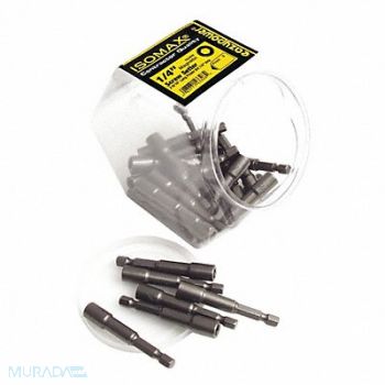 EAZYPOWER Nutsetter 1/4 Steel Impact Rated PK50, 36JF75