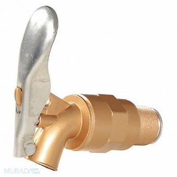 GRAINGER APPROVED Drum Faucet Brass Brass NPT, 36JP47