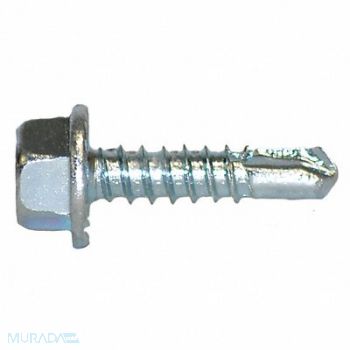 TEKS Drill Screw Hex #10 Zinc 3/4 L PK500, 36K129