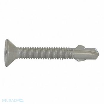 TEKS Drill Screw Flat #12 Clima 1 5/8 L PK250, 36K165