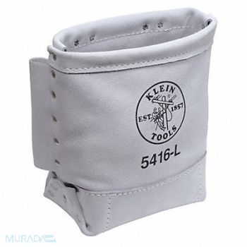 KLEIN TOOLS White Tool Pouch Leather, 36K973