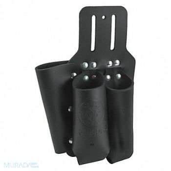 KLEIN TOOLS Black Tool Pouch Leather, 36K978