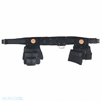 KLEIN TOOLS Black Tool Belt Nylon, 36L262