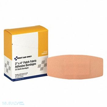 FIRST AID ONLY Elbow and Knee Bandage Fabric PK25, 36LF41