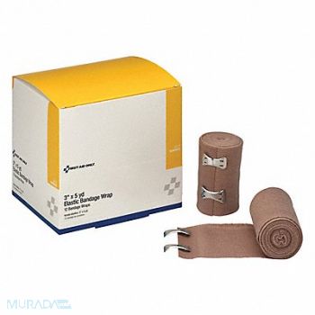 FIRST AID ONLY Bandage Cloth 6-1/2 in L PK12, 36LF56