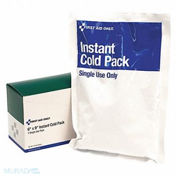 FIRST AID ONLY Instant Cold Pack White 6 in L x 9 in, 36LF66
