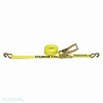 LOAD HUGGER Tie Down Strap Ratchet Poly 15 ft., 36LG54