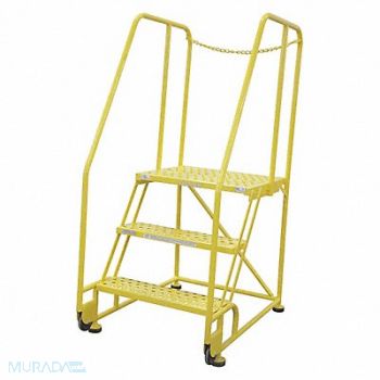 COTTERMAN Tilt and Roll Ladder 3 Steps 41in.D., 36LH57