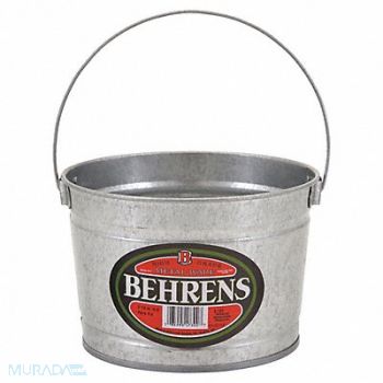 BEHRENS Bucket 3/4 gal Silver, 36LJ02