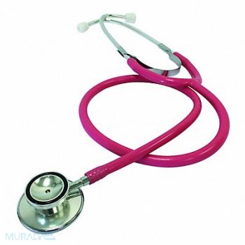MEDSOURCE Stethoscope Dual 22 in L Pink Polybag, 36LN65