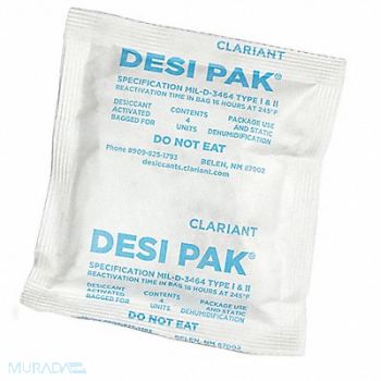 ARMOR SHIELD Desiccant Tyvek Bags PK500, 36LP64