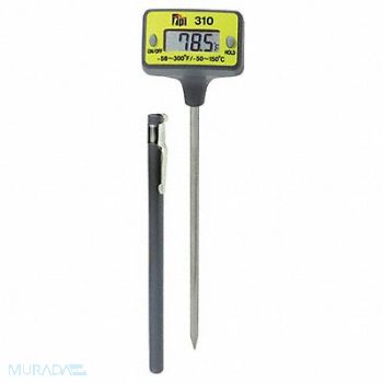 TEST PRODUCTS INTL. Digital Pocket Thermometer 0.1 Deg Divs, 36M832