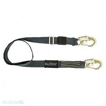FALLTECH Positioning Lanyard Black Adjustable, 36MF84