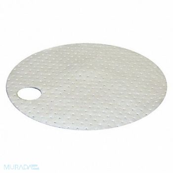 OIL-DRI Absorb Pad Oil-Based Liquids White PK25, 36MU91