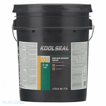 KOOL SEAL Asphalt Sealer Drum Black 55 gal, 36MV63
