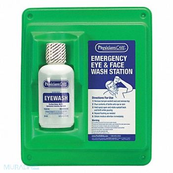 PHYSICIANSCARE Eye Wash Station 16 oz., 36N059