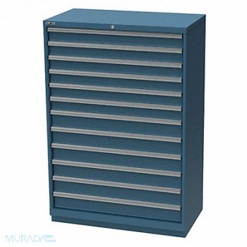 LISTA Mod Drwr Cab 59-1/2 H 12 Drwr Clssc Blue, 36N133