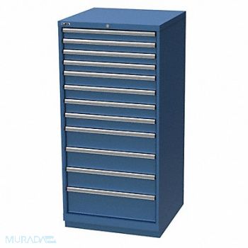 LISTA ModDrwrCab 57 x28 x28.5 BrtBl 12Drwr, 36N147