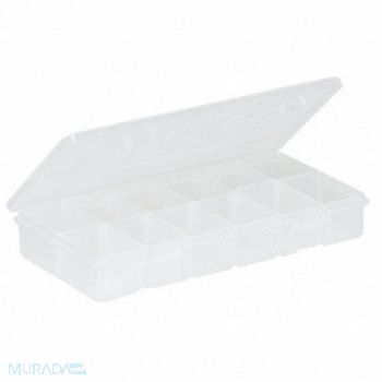 PLANO MOLDING Comprt Bx Molded Tension Clr 1.38 in, 36N215