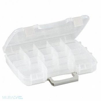 PLANO MOLDING Compartment Box ProLatch Clear 2 1/4 in, 36N217