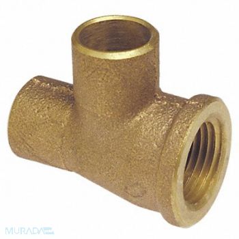 NIBCO Tee Cast Bronze 1/2 Tube CxFNPTxC, 36N520