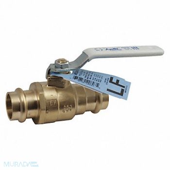 APOLLO LL Brass Ball Valve Press 1-1/2 in, 36N585