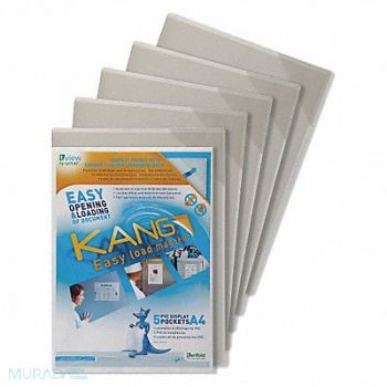 TARIFOLD Sign Holder Clear Magnetic PK5, 36NH09