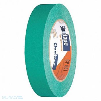 SHURTAPE Masking Tape 15/16 W 60 yd L Green PK36, 36NH78