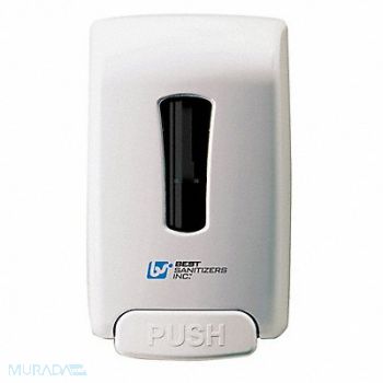 BEST SANITIZERS INC. Hand Sanitizer Dispenser 1250mL White, 36P168