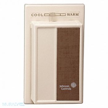 JOHNSON CONTROLS Low V Mechanical Tstat 50 to 90F Brown, 20RF28