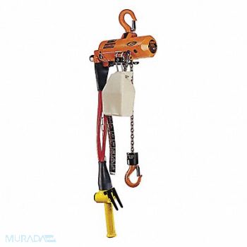 HARRINGTON Air Chain Hoist AH 10 ft Lift 28 fpm, 46KK90