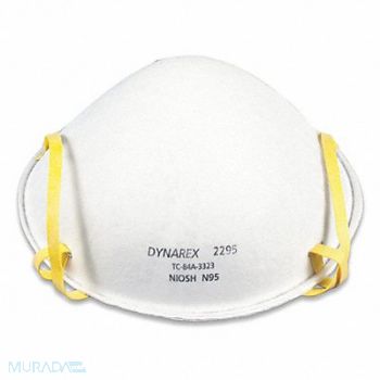 DYNAREX Disposable Respirator N95 Molded PK240, 36PV83