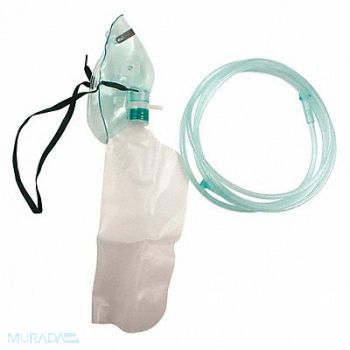 DYNAREX Hi Concntrt Oxygen Mask Adult Elong PK50, 36PW30
