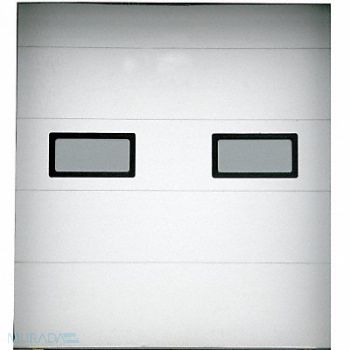 AMERICAN GARAGE DOOR SUPPLY Dock Door Steel 8 ft H x 7 ft 10 In W, 36R737