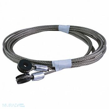 AMERICAN GARAGE DOOR SUPPLY Cable Door Assy 110 In x 1/8 OD PR, 36R807