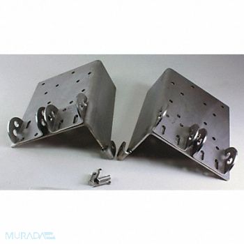 AMERICAN GARAGE DOOR SUPPLY Bottom Bracket Assy Double End Stile PR, 36R832