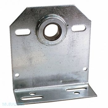 AMERICAN GARAGE DOOR SUPPLY Bearing Center Plate 11 Ga 4-3/8 In, 36R843
