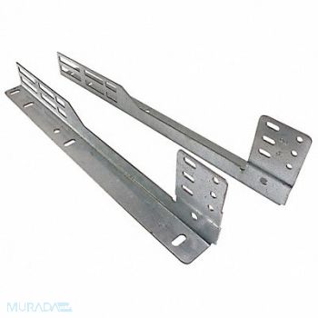 AMERICAN GARAGE DOOR SUPPLY Flag Angle Slotted Bracket Steel PR, 36R908