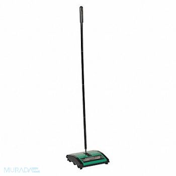 BISSELL COMMERCIAL Stick Sweeper 9-1/2 Cleaning Path W, 36RE56