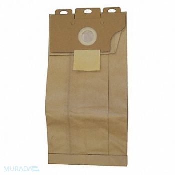 BISSELL COMMERCIAL Vacuum Bag Paper 2-Ply Reusable PK10, 36RE76